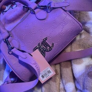 Purple juicy couture women’s barrel bag